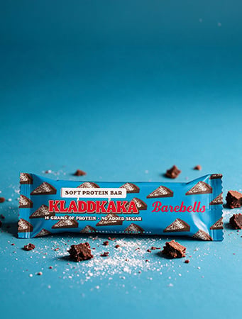 Barebells Soft Protein Bar. Kladdkaka
